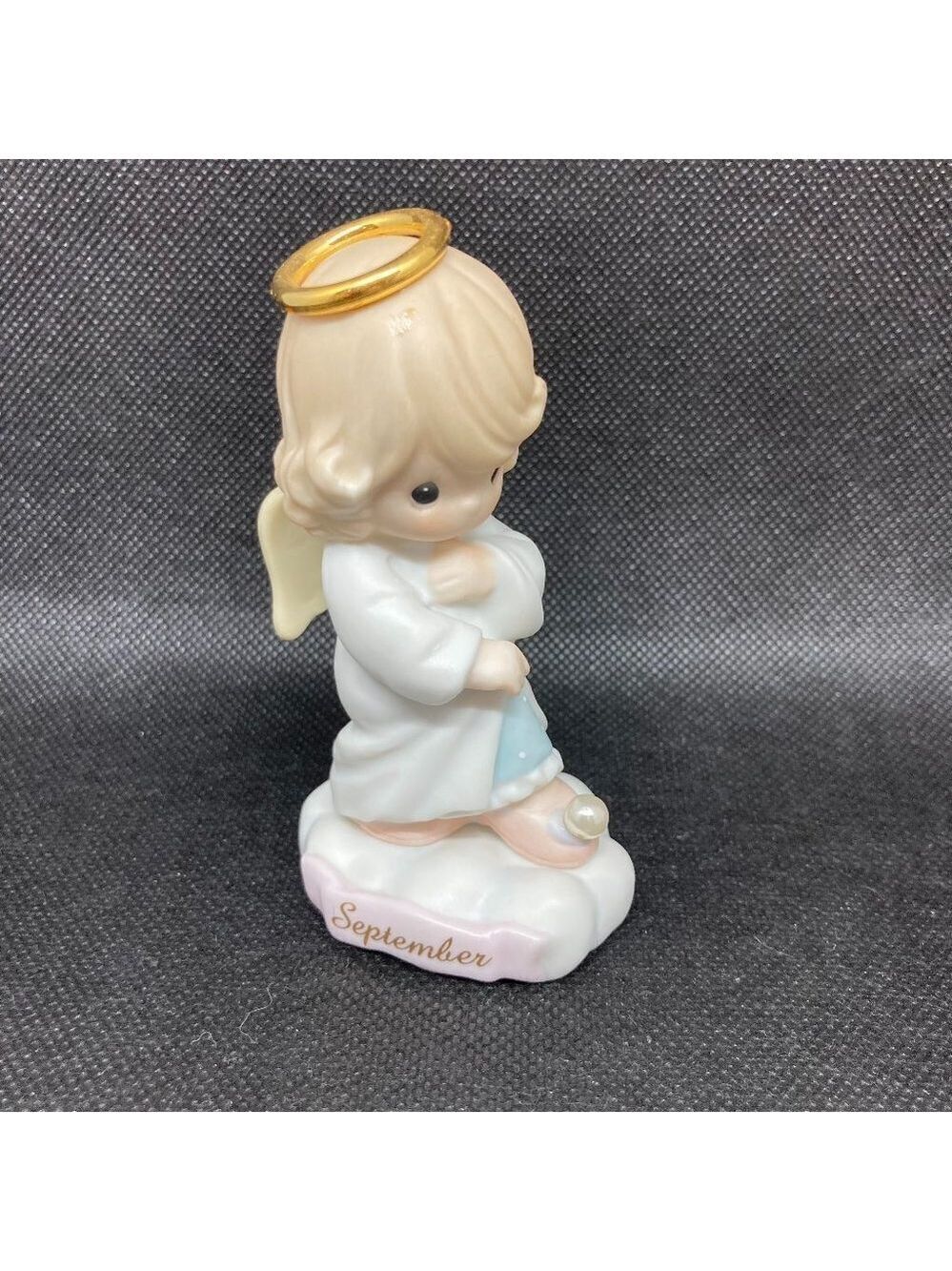 1996 Precious Moments “September" birthstone angel figurine
